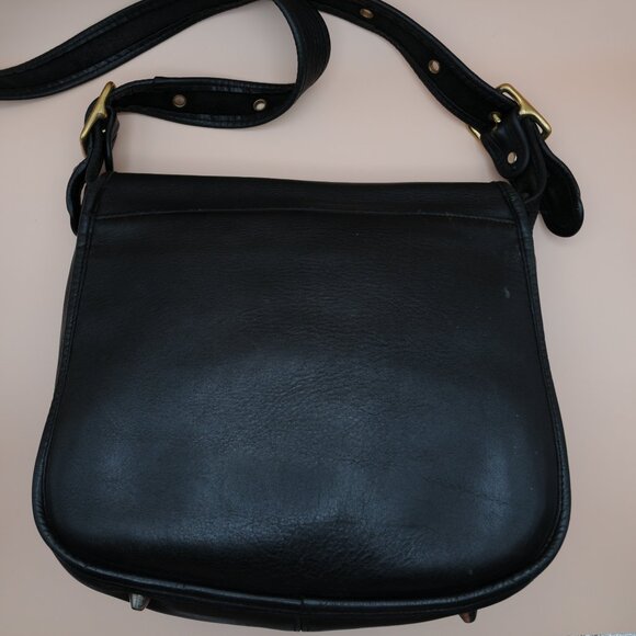 Coach Vintage Stewardess Bag in Black Leather - Picture 2 of 15